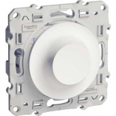 SE Odace Бел Светорегулятор LED поворотный 9-100Вт